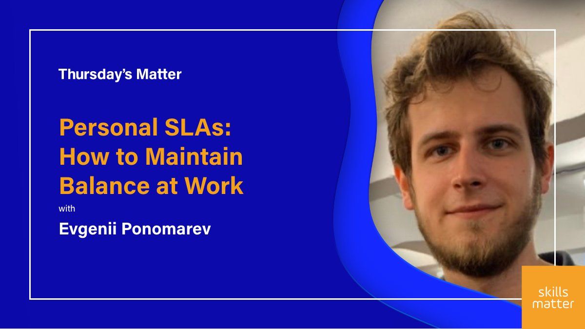 [Video] A Practical Guide to Personal SLA